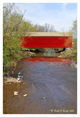 Afternoon at Moods Covered Bridge