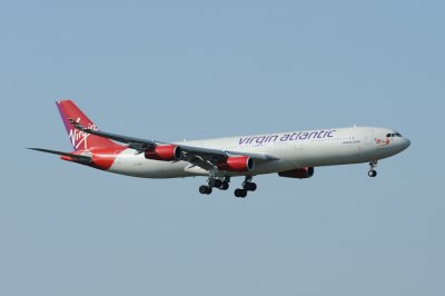 Virgin Airbus A340-300 G-VSUN New colours