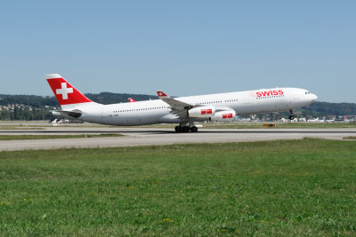 Swiss Airbus A340-300 HB-JML