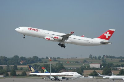 Swiss Airbus A340-300 HB-JMA