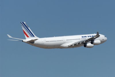 Air France Airbus A340-300 F-GLZC old colours