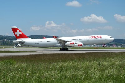 Swiss Airbus A340-300 HB-JMB