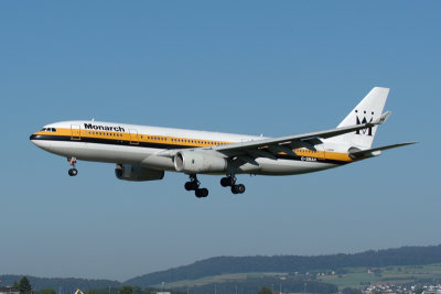 Monarch  Airbus A330-200 G-SMAN old colours