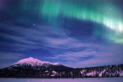 Northern Lights over Wiseman, AK