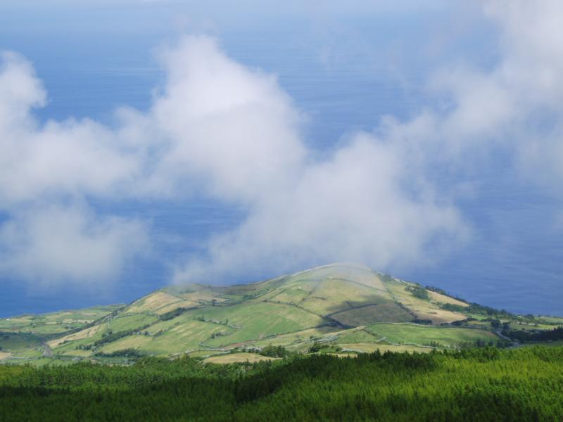 Outward view from Caldeira