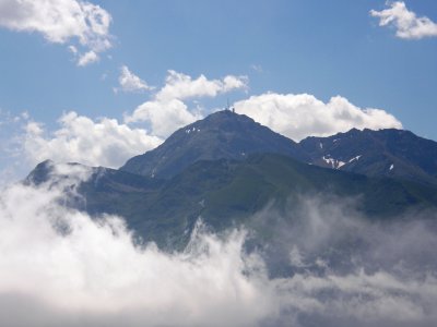 Distant view of Pic du Midi
