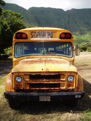 Old schoolbus