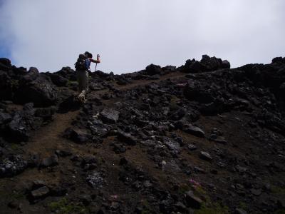 Climbing the top of Pico