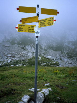 Extensive signpost