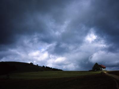 Threatening sky