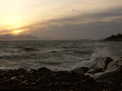 Storm in Northern Norway