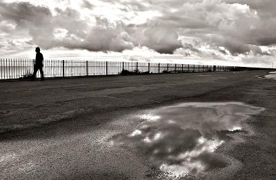 damp seaside
