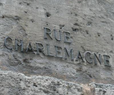 Old rue Charlemagne Sign