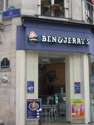 Ben & Jerry's in the Marais