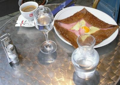 Le Sarrasine breakfast