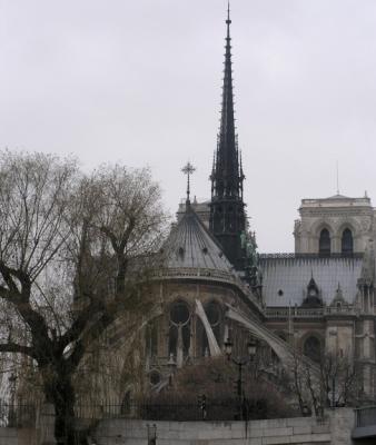 The Flying Buttresses of Notre Dame
