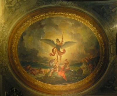 Delacroix Ceiling Mural