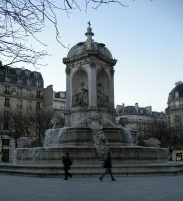 Place St-Sulpice Fountain
