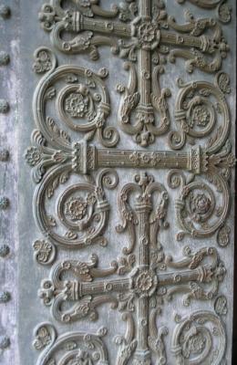 St-Denis - door detail