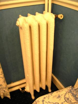 Matelasse textured radiator