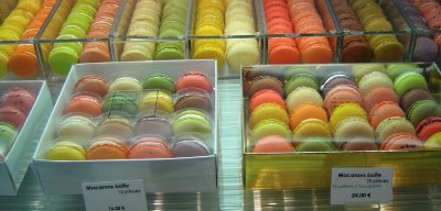 Boxes of Macarons