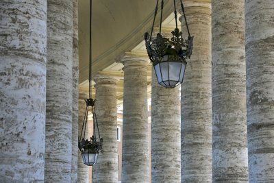 Bernini's Colonnade St. Peter Rome