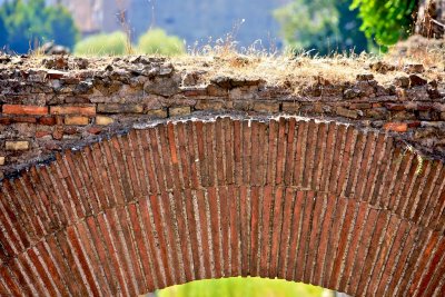 Perfect ancient Roman Arch