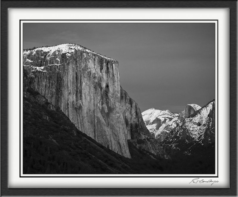 El Capitan At Dusk