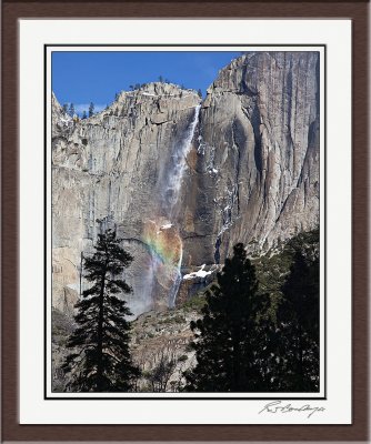 Upper Yosemite Fall Rainbow