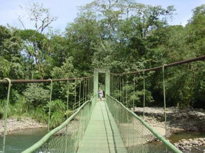 Road to Arenal Swinging Bridge Danya.JPG
