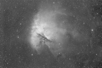 NGC 281 weak Ha emission