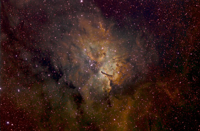 NGC 6820 [SII Ha OIII]