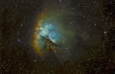 NGC 281 [SII Ha OIII]