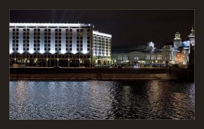 Moscow at night...