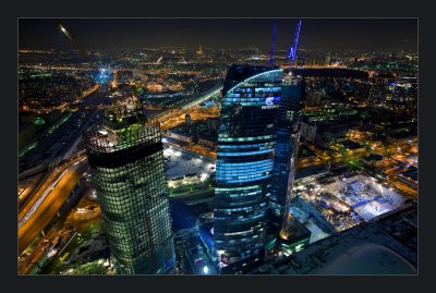 Moscow at night