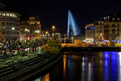 Geneva at night...