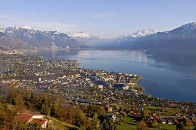 Vevey, Geneva lake.