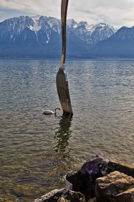 Vevey, Geneva lake