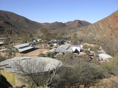 Arkaroola Resort view from the Observatory I