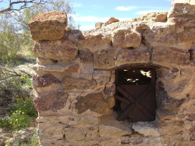 Oven at Annandale ruins