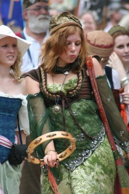 Entranced to the music