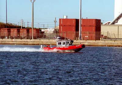Coast Guard in a hurry