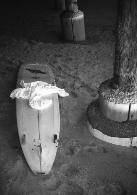 Surfboard & Towel