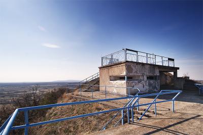 Abandoned Millitary Training Site Observation Point near Tapolca