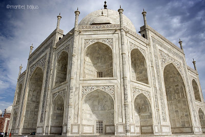 La espalda del Taj Mahal