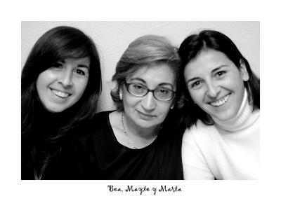 Bea, Mayte y Marta