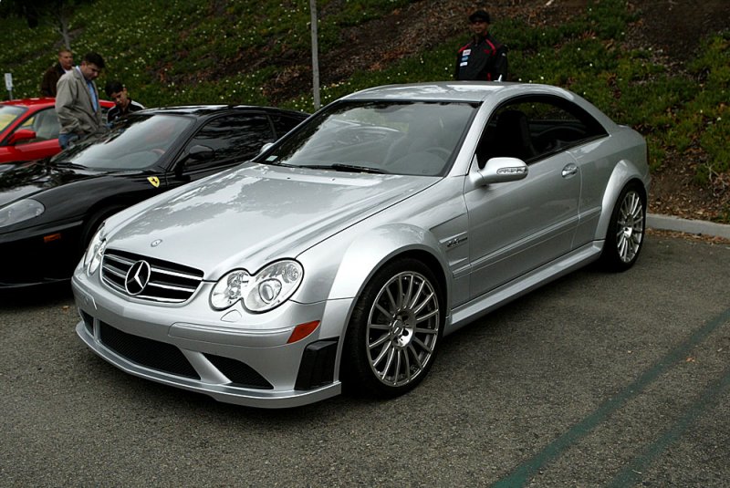 Mercedes Benz AMG CLK Black