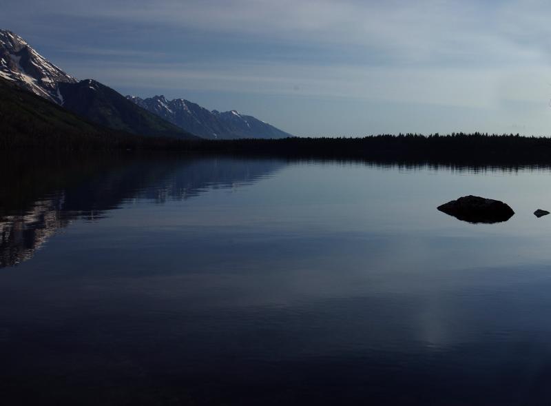 Morning on Jenny Lake