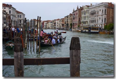 Traghetto on the Grand Canal, Venice