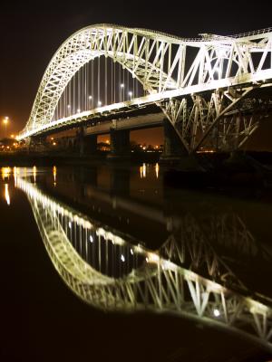  - 3rd January 2006 - Raw Reflections Runcorn Bridge